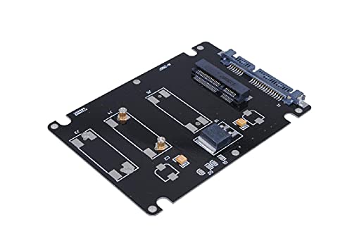 Adaptador Mini PCI-E mSATA a caja SATA 2.5" miniatura 3