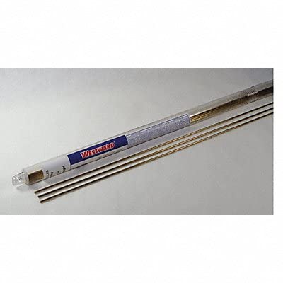 Brazing Alloy, RBCuZn-C X, 3/32 in, 1 lb.