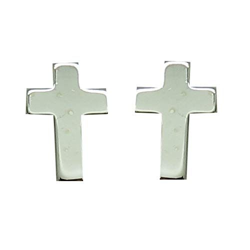 Boucles d'oreilles croix argent 925 cadeau idéal femme