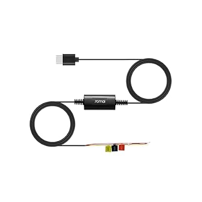Foto di 70mai Kit Cablaggio UP03 Alimentazione 24 ore per Dash Cam Auto 4K Omni(X800), T800, T800E, A810, A800SE, A510, A410 and M310 cavo USB-C 10ft per Dashcam, 12V-30V a 5V/2.4A, Protezione Bassa Tensione