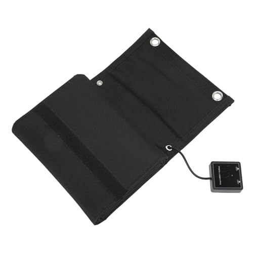Cargador solar de 25W HUSHUI con 8 paneles USB para camping 3