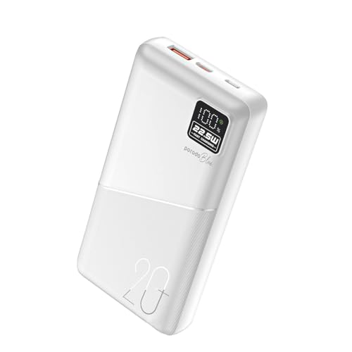 Porodo Blue Quick Charge Power Bank 20000 mAh, 20W Power Delivery...