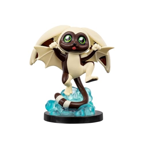 Jazwares Avatar: The Last Airbender Momo - 4-Inch Mini Figure in Kawaii Style in Dynamic Pose with Display Base