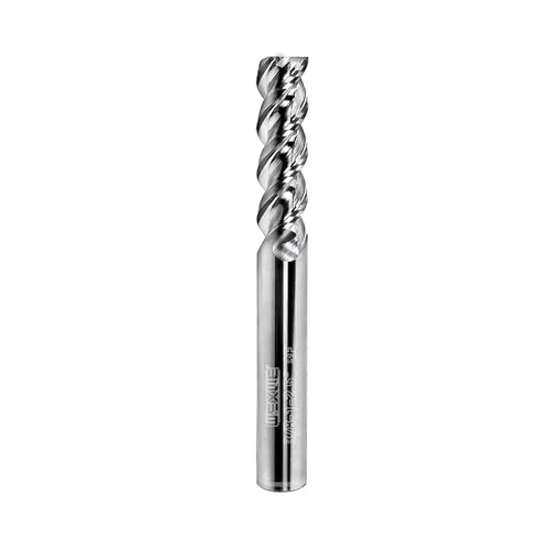 Image of Tools Finishing Carbide End Mill for Aluminum Cutting, Milling High Glossy Surface, U-Type Design Square Milling Cutter, 3 Flute Mill Bits Sets ,3 /8 Shank (3 /8-2.5 inch 1PCS)
