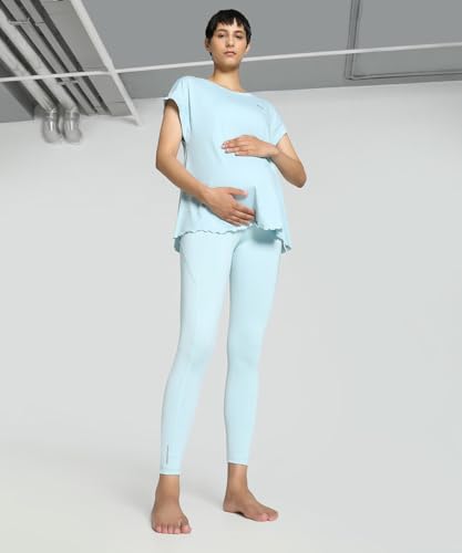 T-Shirt Oversize Maternity PUMA Studio Tee Mixte en Coton Confortable - 5