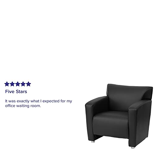 Flash Furniture Hercules Majesty Series Black Leathersoft Chair 31.25 X 31.25 X 30 #TOP2