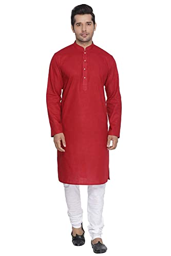 Image of Royal Kurta Men's Cotton Kurta Pyjama Set