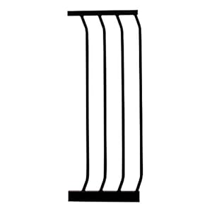 Dreambaby PCR172B - Estensione per Cancelletto di Sicurezza, Nero, 27 cm