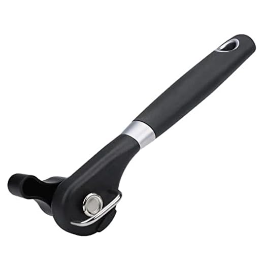 Abridor De Latas Manual De Corte Seguro Em Aço Inox 22cm