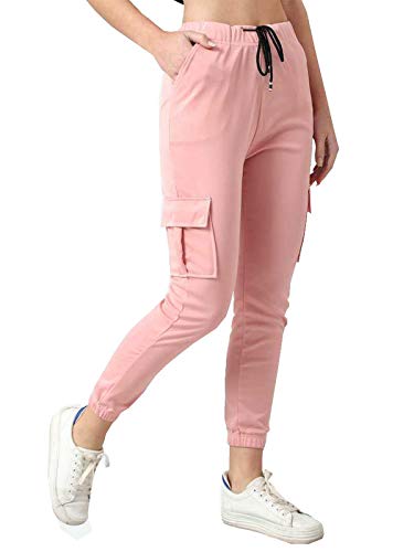 Image of ROL Reoutlook Women's Slim Fit Strechable Cargo Jogger /Track Pant