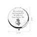 WUSUANED Beauty Fairy Movie Makeup Mirror It’s Not What We Have in Life It’s Who We Have in Our Life Jewelry Beauty Beast Fans Gift Princess Belle Fans Gifts (Belle Princess Mirror Steel)