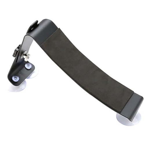 Support de guitare réglable ergonomique Luxshiny avec ventouse pour soulager le dos