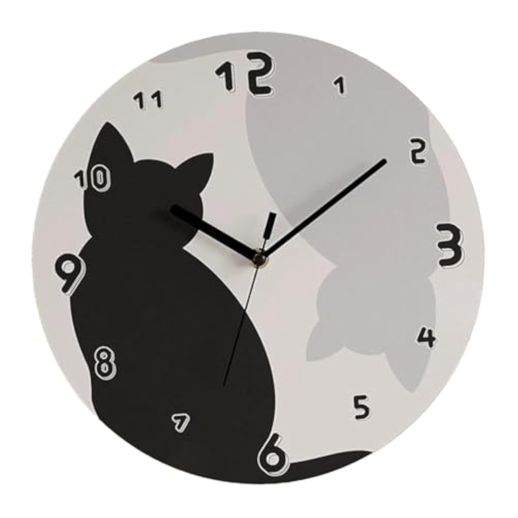 Cat Wall Hanging Clock, Stylish Home Decor