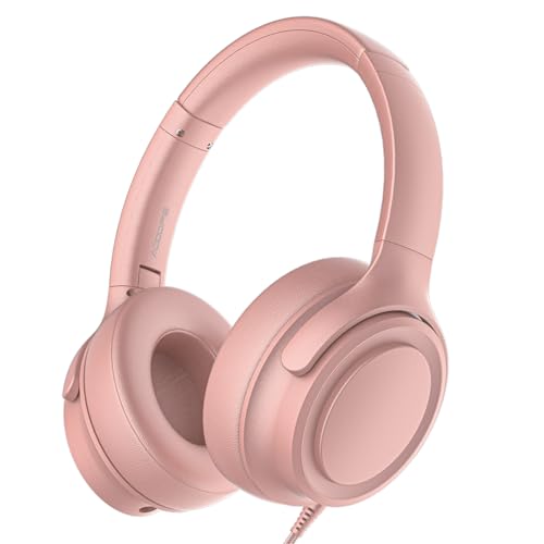 Casque filaire USB C ADOOPE doré audio Hi-Fi supra-auriculaire