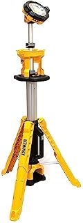 DEWALT DCL079-XJ DCL079-XJ-Foco LED con Trípode XR 18V sin cargador/batería, 18 V, Yellow/Black