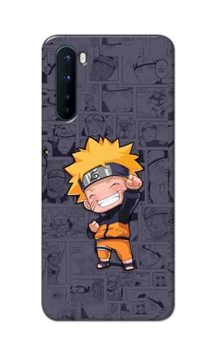 Image of Plastic Printfidaa Printed Hard Back Cover Case For Oneplus Nord 5G-2020 Model|Oneplus Nord 1 Back Cover (Famous Anime Cartoon Character) -112,Multicolor