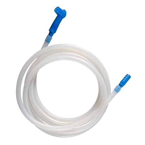 TEHAUX Brake Fluid Replacement Tool with 6.56Ft Bleeding Hose and Connector for Vehicle Brake System Maintenance and Fluid Exchange