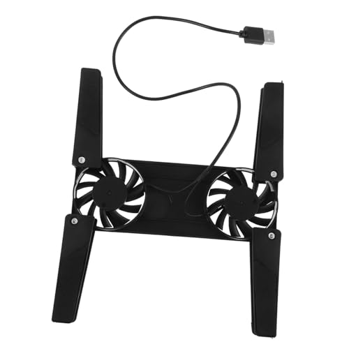 CIYODO Soporte Para Ordenador Portátil Con Ventilador Incorporado Base Refrigerante Para Escritorio Portátil Antideslizante Para Mejorar La Ventilación y Prolongar La Vida Útil Laptop