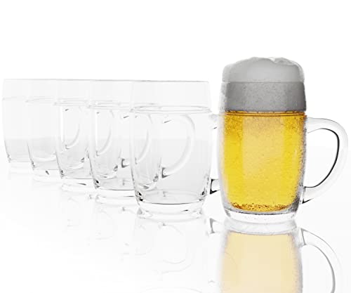 Miniatura 2 de Oberglas Stölzle Mannheim - Juego De 6 Jarras De Cerveza 0,5 Litros , Color Verde