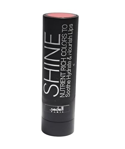 Image of Sedell Paris SHINE Nutrient Rich Colors to Soothe Hydrate & Nourish Long Lasting Matte Cream Lipstick 3.8g (Pack of 2)
