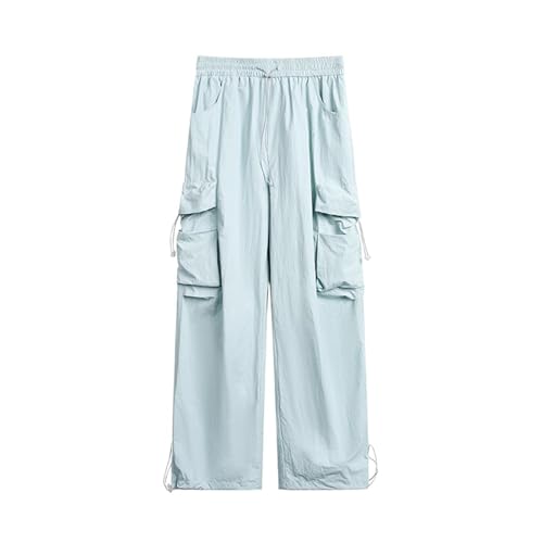 Men's Pants Workwear Lightweight Loose Fit Sporty Couple High Street Summer Long Pants for Men2