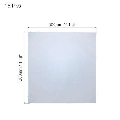 Image of MECCANIXITY 15Pcs Anti Static Bags ESD Shielding Bag Flat Open Top Anti Static Bag for Electronic Devices 12.2x13.8 Inch(310x350mm)