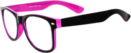 Image of OWL Retro Style Sunglasses 80's Classic Vintage Unisex Nerd Colored Frame