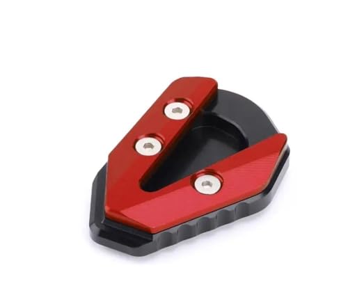 Extension de béquille CNC pour YZF R6 2017-2019 | Aluminium anodisé rouge durable