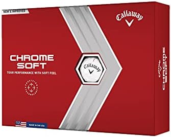 Callaway Golf 2022 Chrome Soft Golf Balls, White