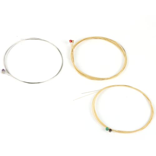 Kadirosa Set Of 6 Guitar Strings Replacement Brass Steel String Bulk For For Acoustic Guitar #TOP1