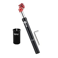 Newgoal Tube De Selle Amortisseur Vélo 27,2/30,9/31,6 Mm - 350 Mm Avec Ressort