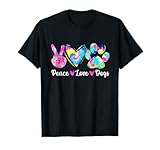 Peace Love Dogs Funny Dog Mom Dog Lover For Women