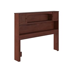 AFI, Newport Full Bookcase Headboard, Walnut