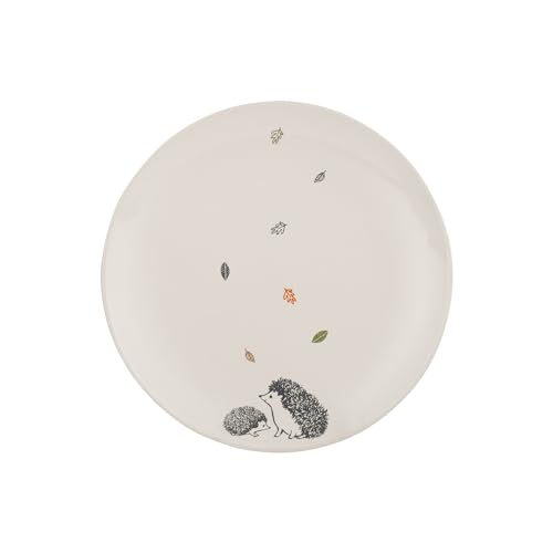 Price & Kensington Woodland Side Plate 20.7 cm Microwave and Dishwasher Safe Novelty Style Made from Stoneware Stylish Dinnerware