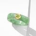 Ross-Simons Jade and .30 Carat Peridot Ring With 14kt Yellow Gold. Size 7