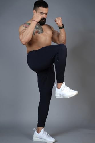 Image of FUAARK Men Track Pant Gym Workout Jogger with Pocket