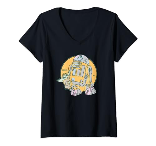 T-shirt Star Wars Grogu parfait pour un look geek chic au quotidien