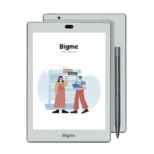 Bigme S6 Color + Ereader 7,8 '' Tela E-Ink ePaper Tablet 6G 128GB Leitor de e-book Suporte Google Play Tablet para anotações com caneta e capa