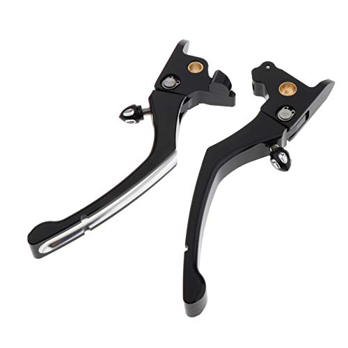 Homyl 1 conjunto CNC Motocicleta Dirt Bike Clutch Brake Lever Regulator Kits, adequado para Harley T