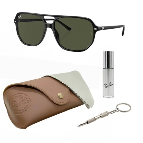 Image of Ray-Ban RB2205 BILL ONE Square-Round Sunglasses with Official Eyewear Kit