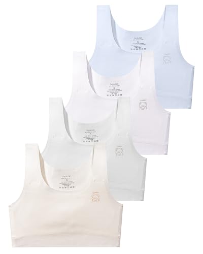 SALIA GIRL Starter Bras for Kids 9-11 Seamless...