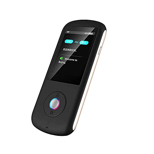 Appareil de traduction instantanée WiFi avec écran tactile de 2,4 pouces pour voyage