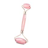 Rose Quartz Roller Jade Roller for Face Real Jade Facial Therapy Roller Jade Face Roller Relaxing An