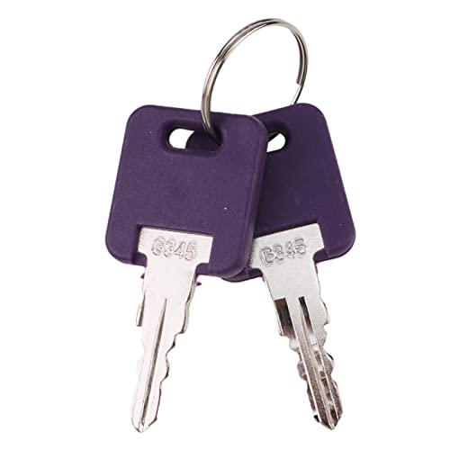 Image of DVPARTS DVPARTS 5X RV Camper Keys Key #345 G345 013-690345 Compatible with Global Link RV Trailer Camper Keys