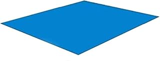 Lona impermeable material del PE para las piscinas inflables plegables rectangulares, color azul (2.74×2.74)