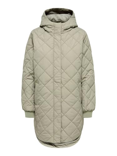 ONLY Onljuliet Quilted Hood Zip Coat Otw Noos