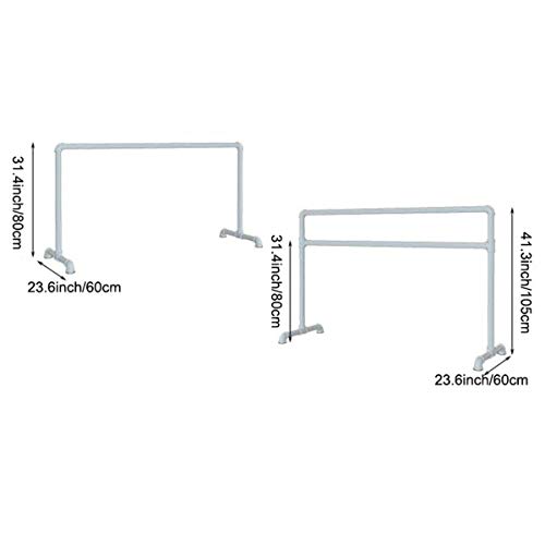 Barre de ballet murale réglable et extensible pour danse à la maison - 2