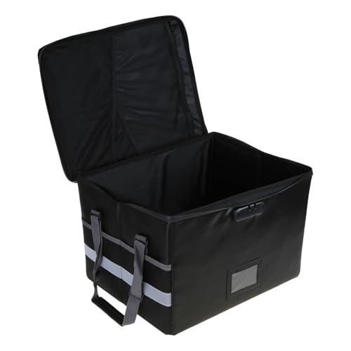 Boîte de rangement de documents pliable haut de gamme avec serrure intégrée
