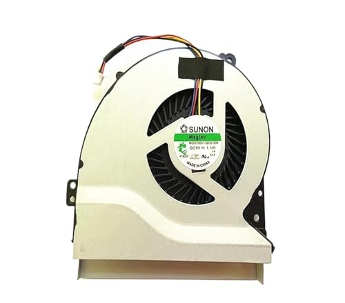 Ventilador de CPU compatible con ASUS X550J X550JD X550JK X550JX X550JF R510J A550J FX50J K550J W50J FX50 W50JK
