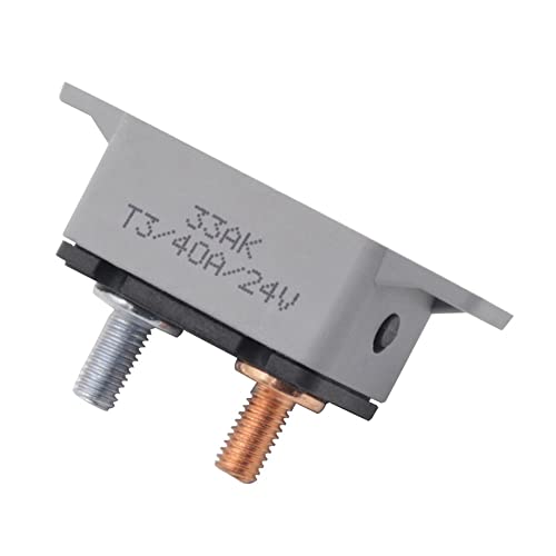 Protector de sobrecorriente automático 24V fusible autorearmable con perno 40A
